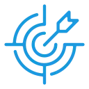 Company vision icon