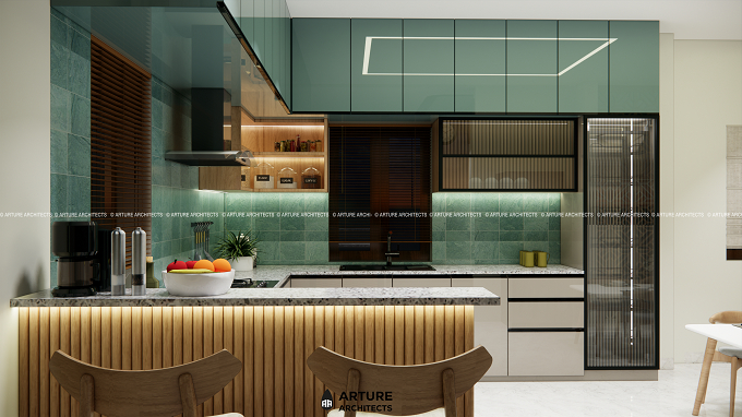 Puja Ledge and Partition