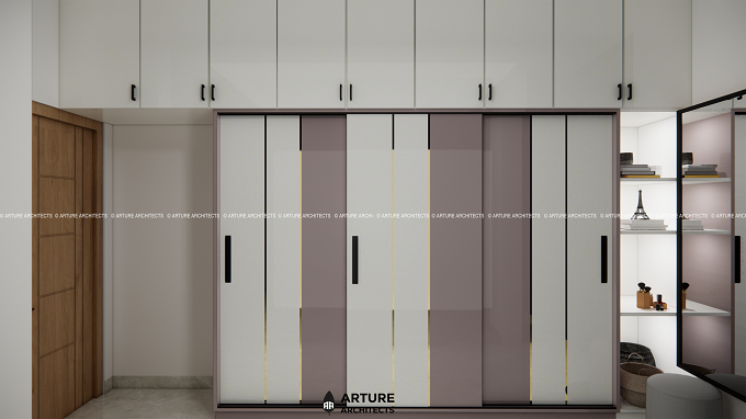 Integrated Storage and Slat Wall