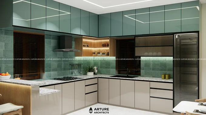 Puja Ledge and Partition