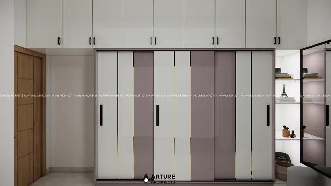 Integrated Storage and Slat Wall