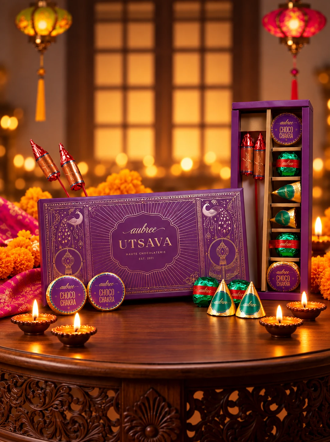 Aubree chocolate hamper for employee gifting