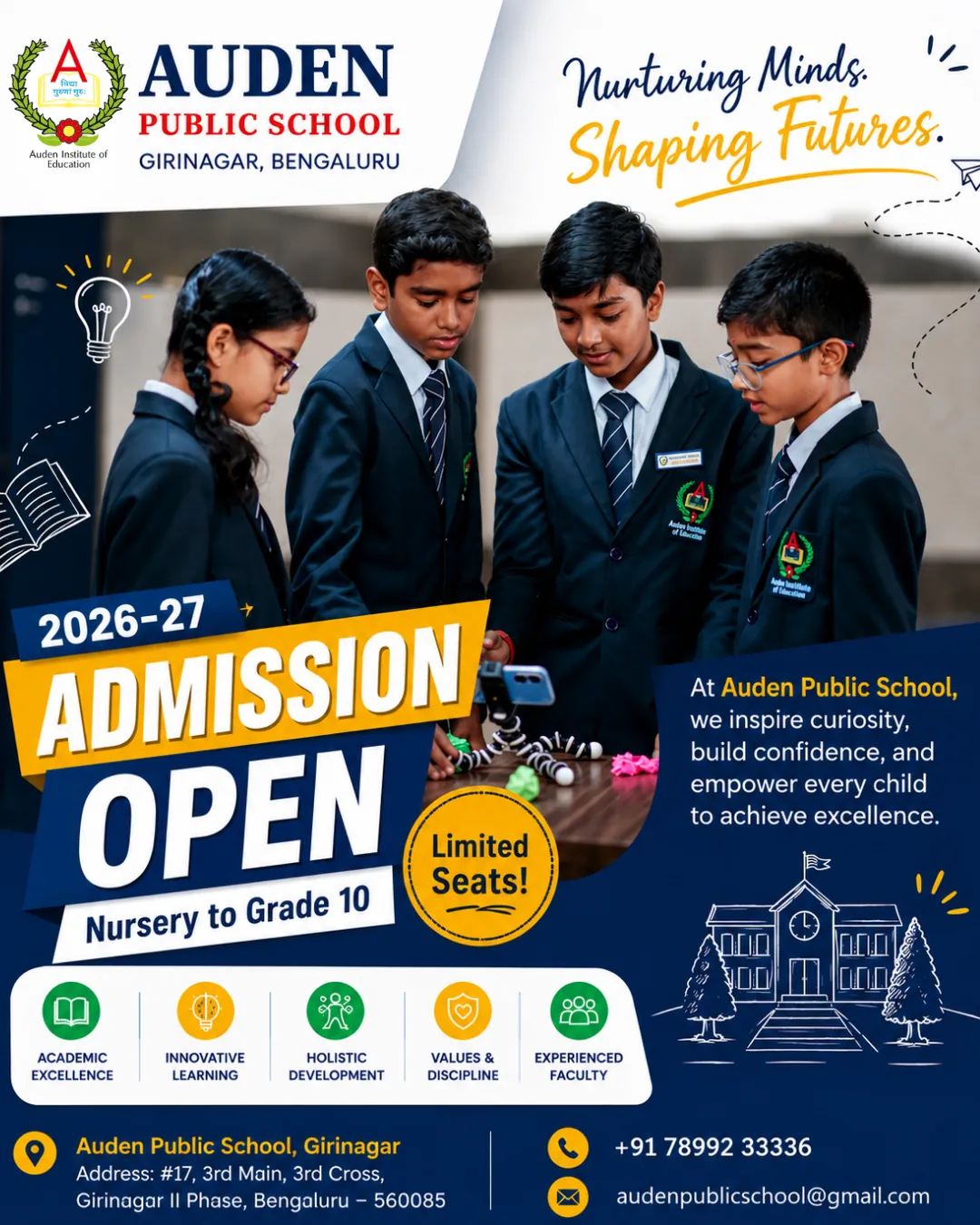 Admissions Open