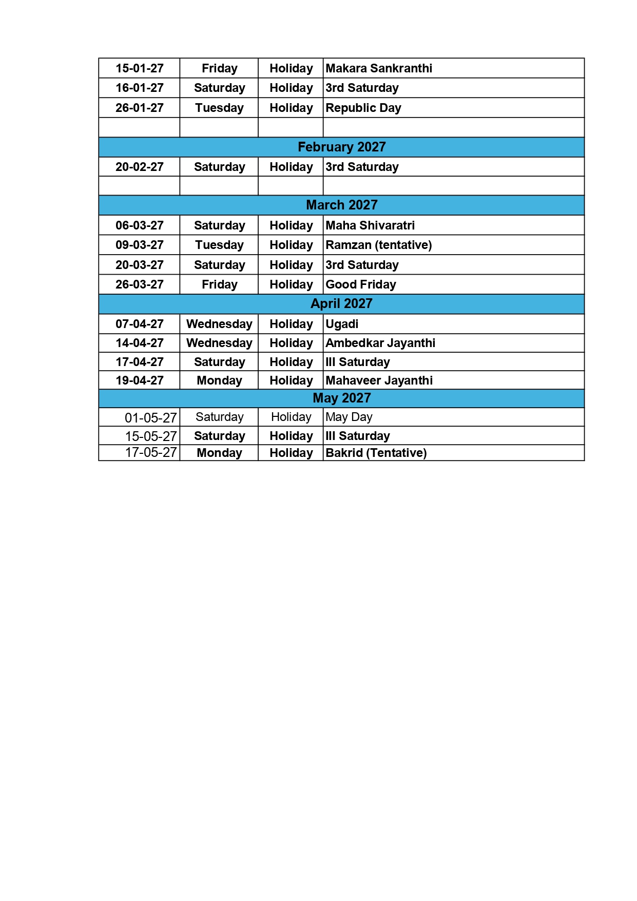 Academic Calendar Page 6