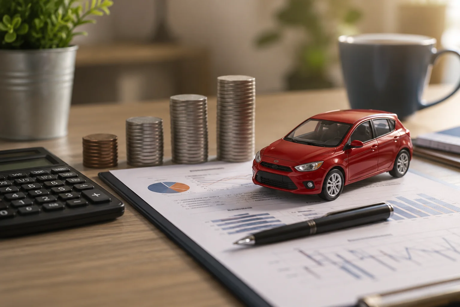 Financial cost tracker breakdown