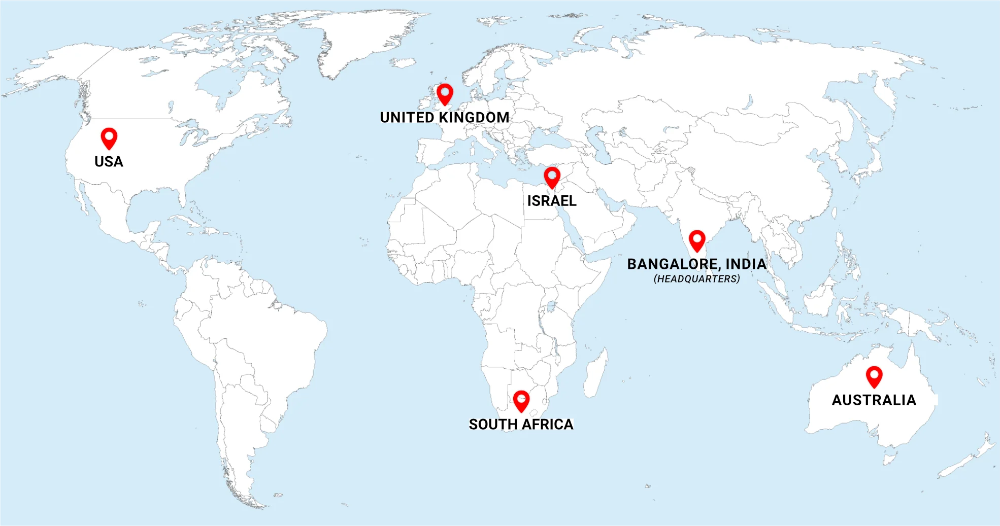 Global Customer Base - Innomatix Global Solutions