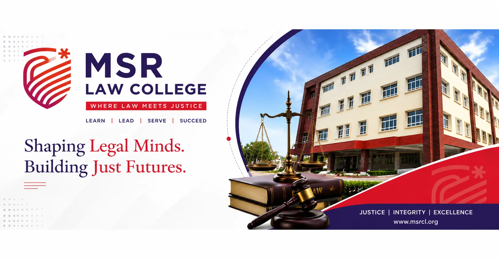 Ramaiah College of Law Banner 2